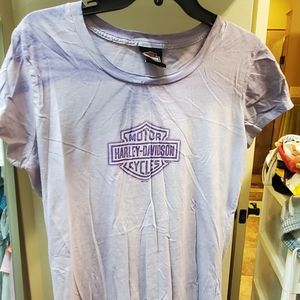Harley tshirt purple 3x
